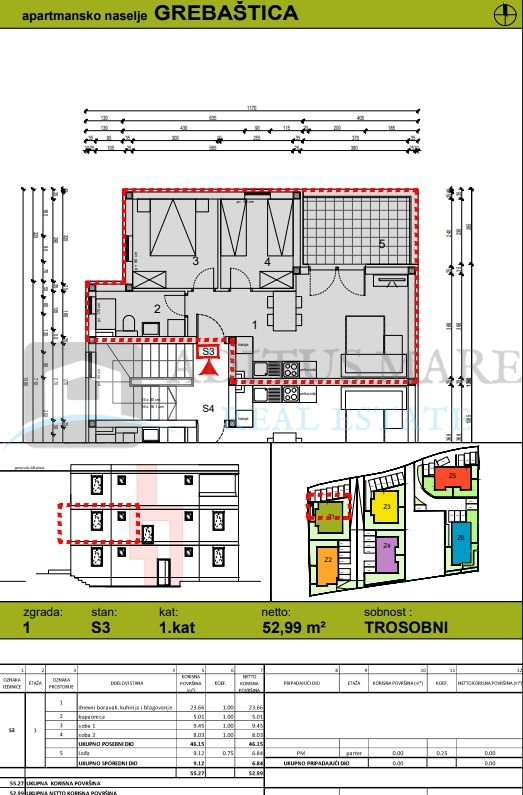 Apartma Na predaj - ŠIBENSKO-KNINSKA Šibenik