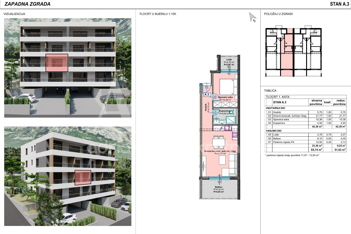 Apartmán Na predaj - SPLITSKO-DALMATINSKA MAKARSKA