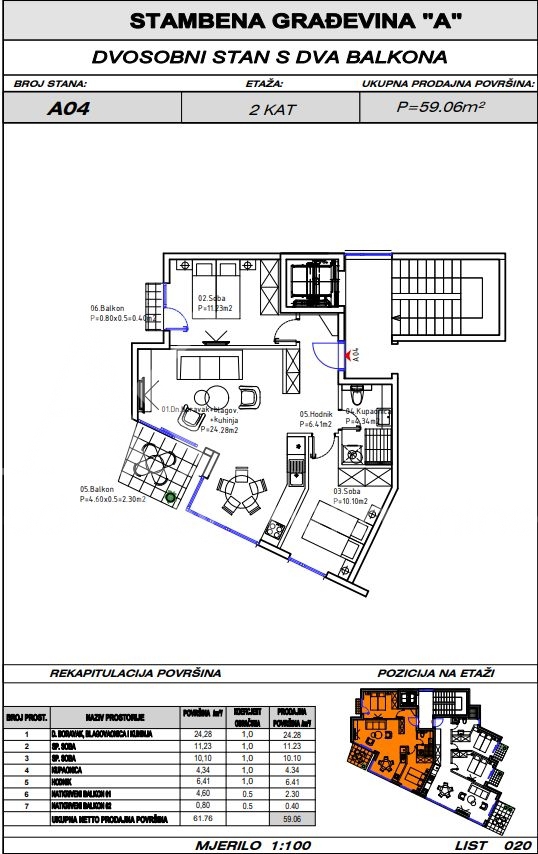 Flat For sale - SPLITSKO-DALMATINSKA TUČEPI