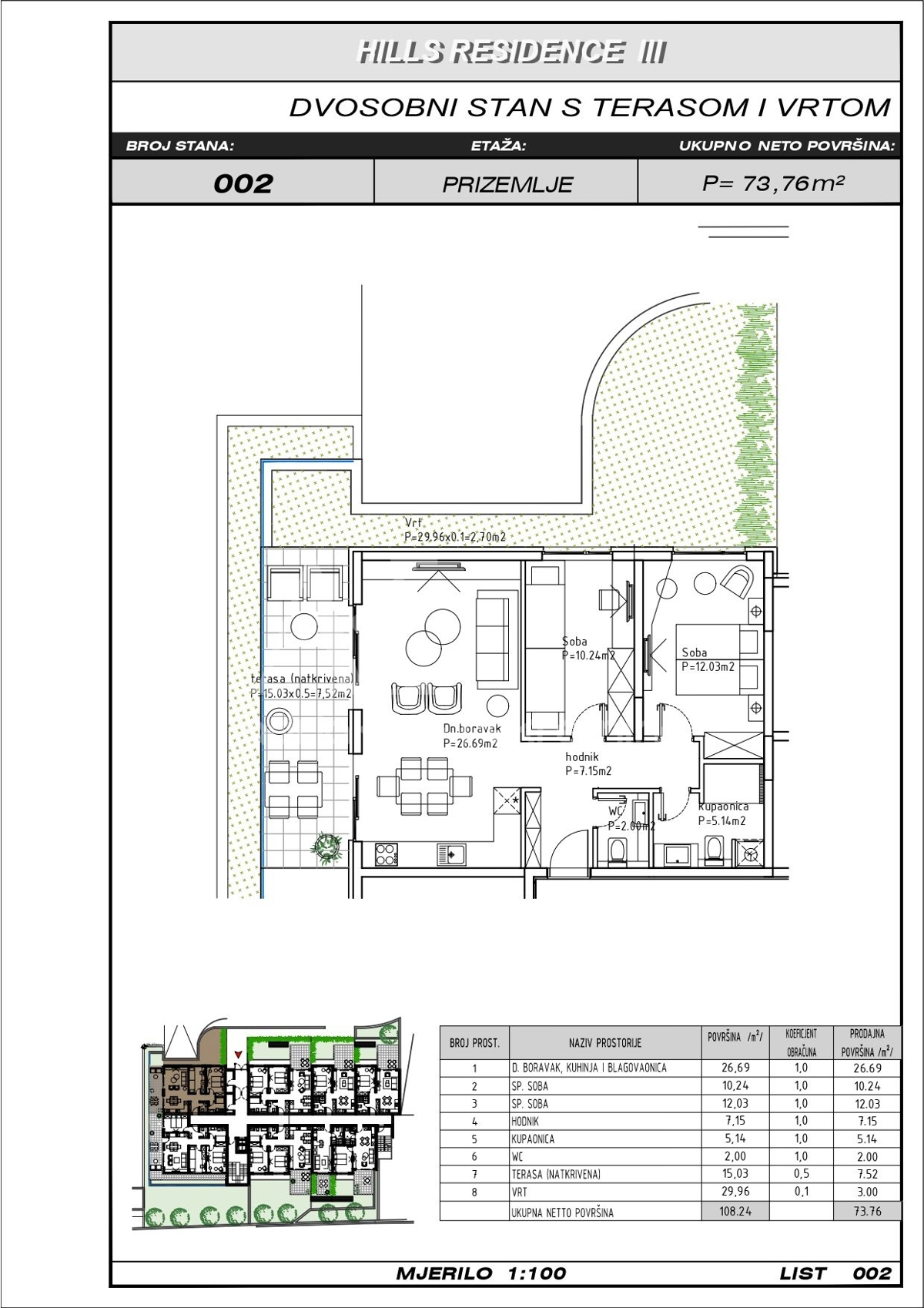 Flat For sale - SPLITSKO-DALMATINSKA MAKARSKA