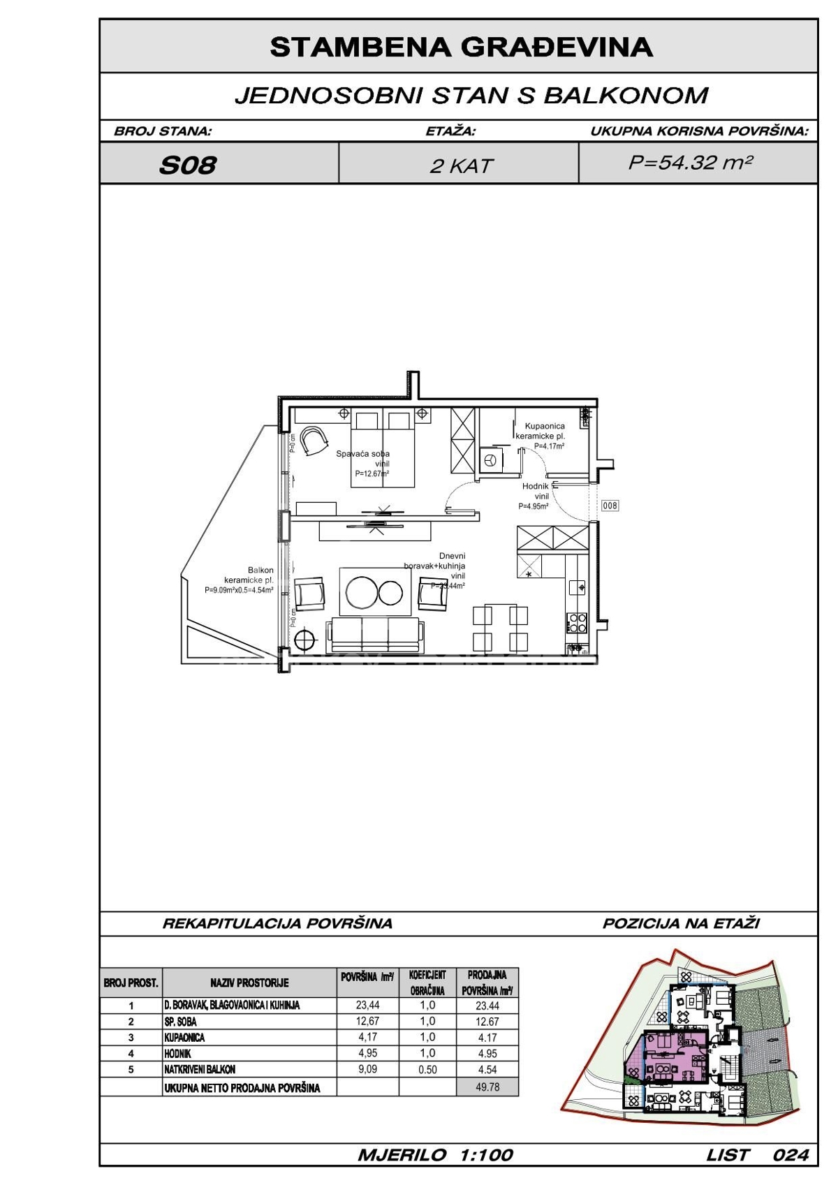 Apartmán Na prodej - SPLITSKO-DALMATINSKA PODGORA