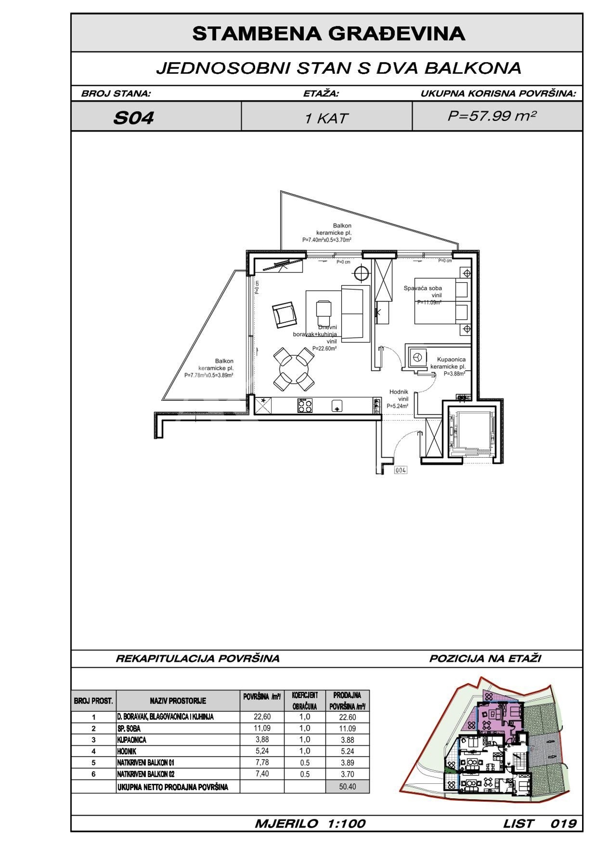 Apartmán Na predaj - SPLITSKO-DALMATINSKA PODGORA