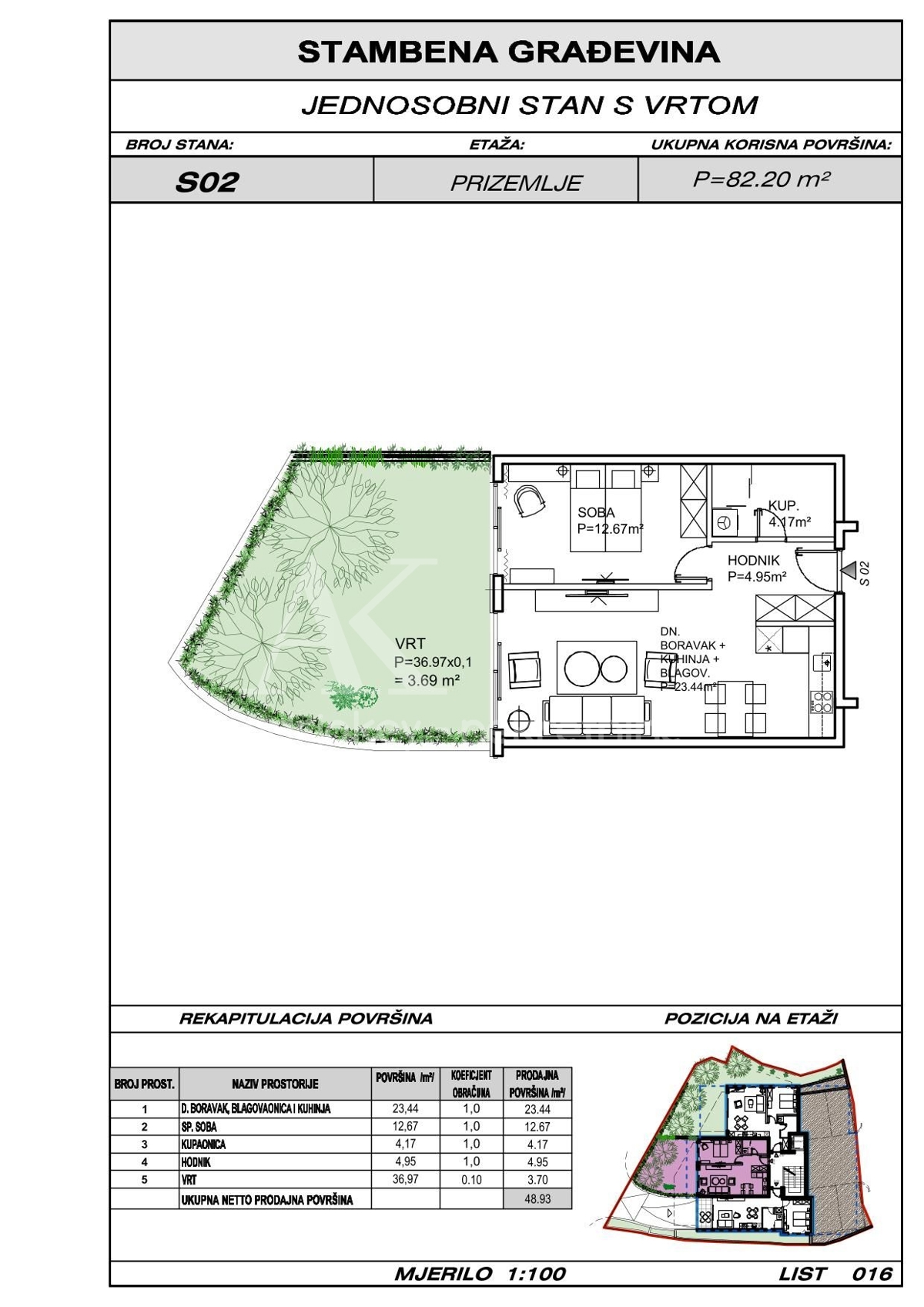 Apartmán Na prodej - SPLITSKO-DALMATINSKA PODGORA