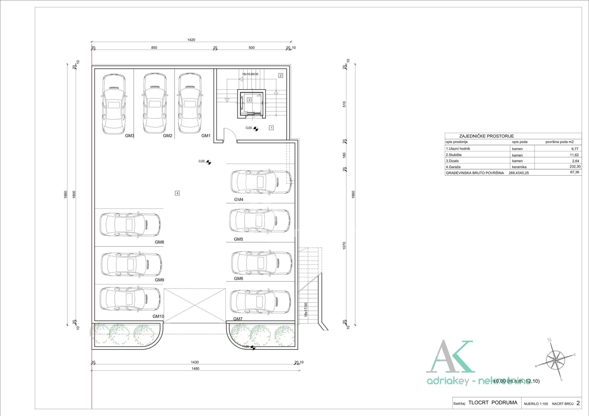 Apartment Zu verkaufen - SPLITSKO-DALMATINSKA GRADAC