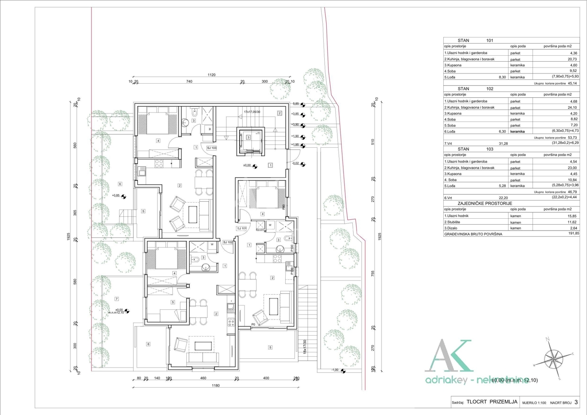 Apartment Zu verkaufen - SPLITSKO-DALMATINSKA GRADAC