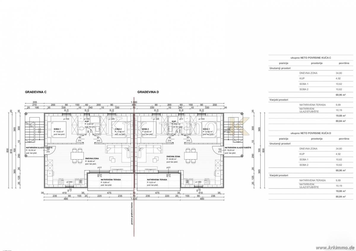 Flat For sale - PRIMORSKO-GORANSKA KRK