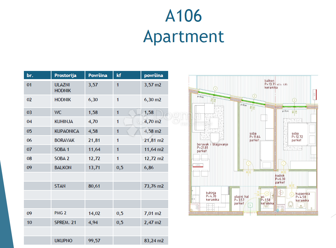 Apartmán Na predaj - ISTARSKA POREČ