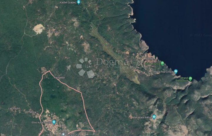 Pozemok na predaj 2225 m² – Vrbnik