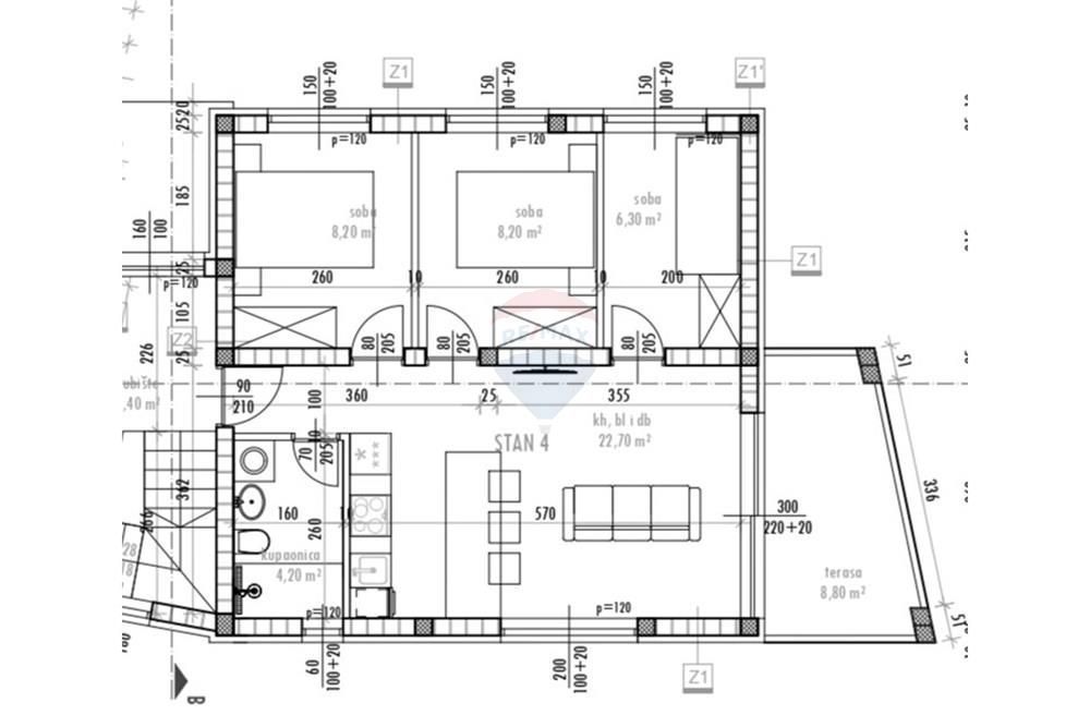 Apartmán Na predaj - ZADARSKA SUKOŠAN