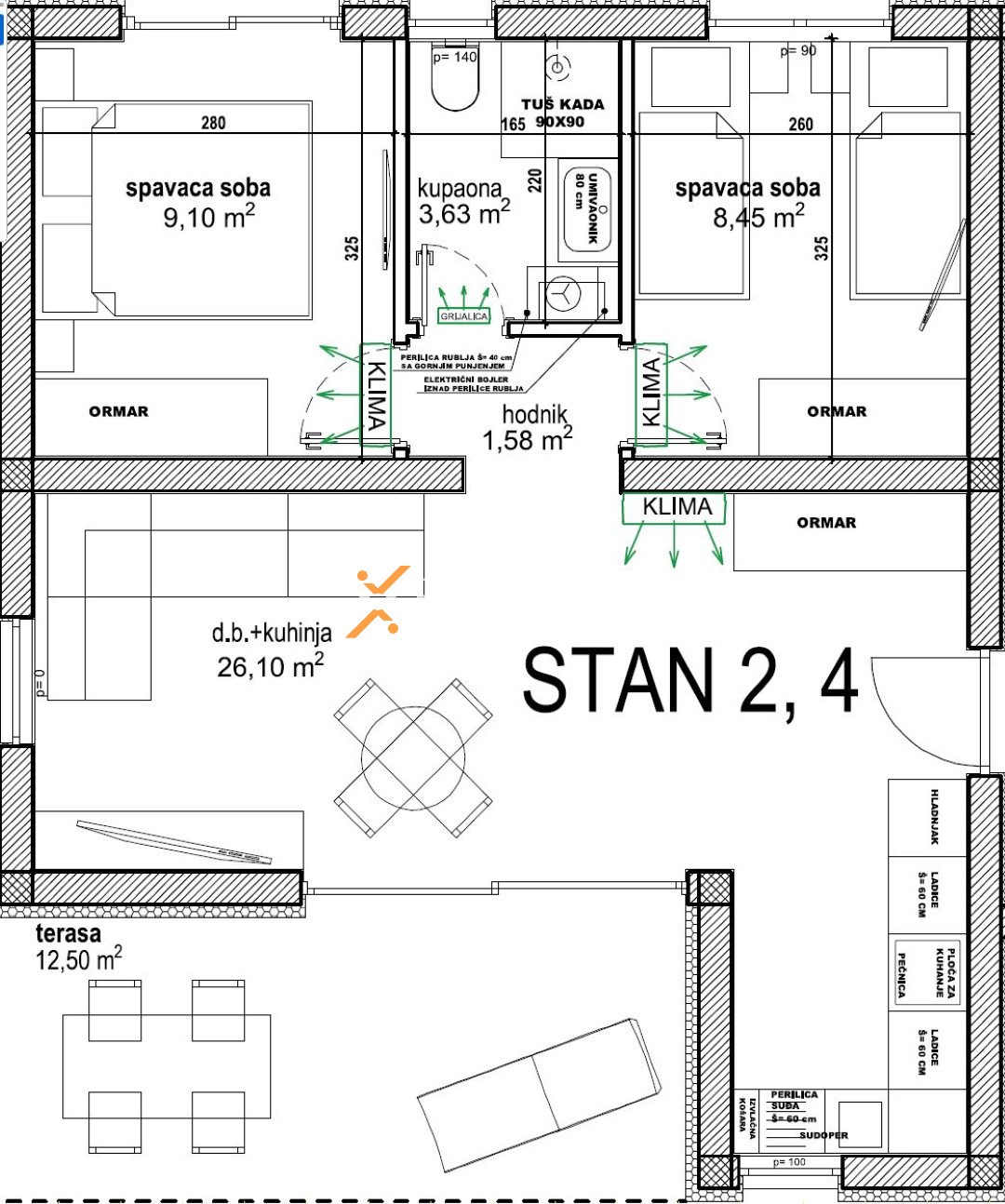 Flat For sale - ZADARSKA VIR