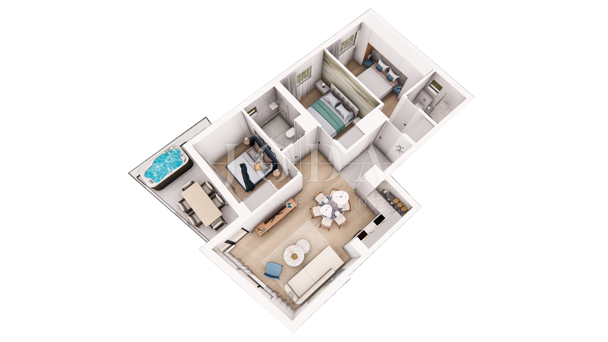 Apartmán Na prodej - ZADARSKA SUKOŠAN