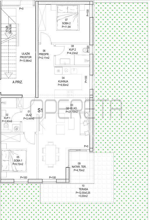 Apartmán Na prodej - ISTARSKA BARBAN