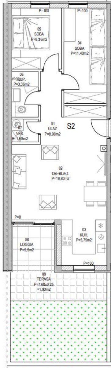 Apartmán Na predaj - ISTARSKA BARBAN