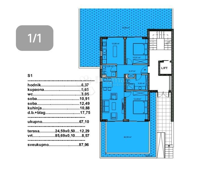 Mieszkanie Na sprzedaż - SPLITSKO-DALMATINSKA MAKARSKA