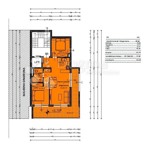 Apartment Zu verkaufen - Splitsko-dalmatinska Makarska - foto 5/7