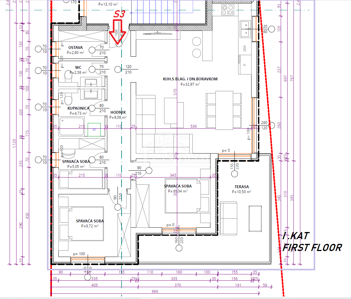 Apartment Zu verkaufen - ŠIBENSKO-KNINSKA VODICE