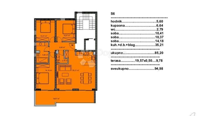 Apartma Naprodaj - Splitsko-dalmatinska Makarska - foto 3/7