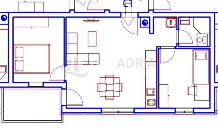 Apartment zu verkaufen 55 m² – Pula