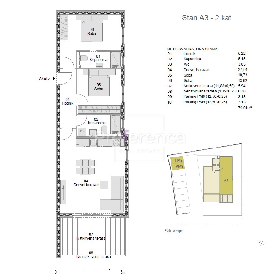 Apartma Naprodaj - LIČKO-SENJSKA Novalja