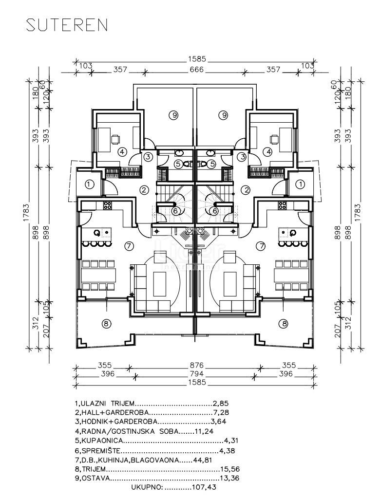 Appartamento In vendita - PRIMORSKO-GORANSKA KOSTRENA