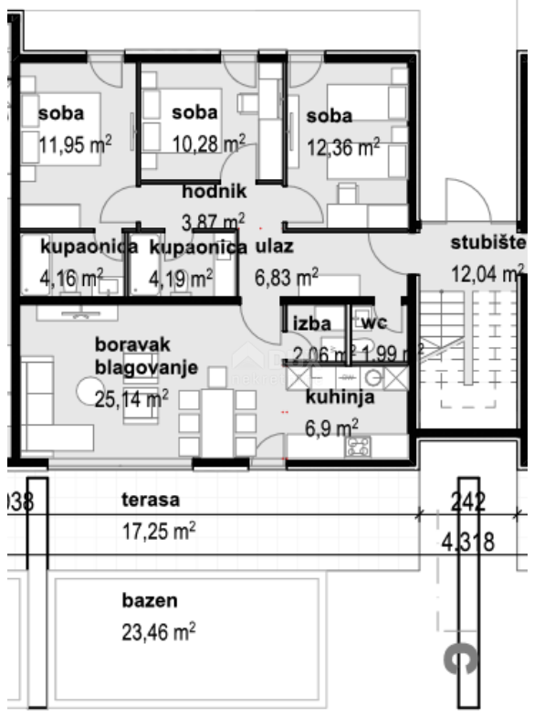 Apartmán Na predaj - ZADARSKA PRIVLAKA