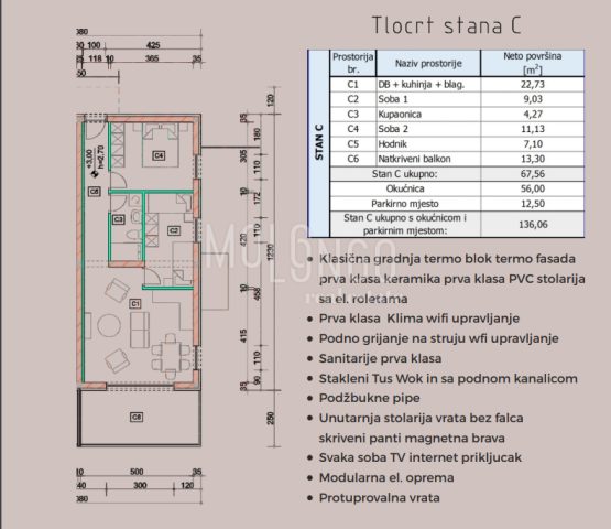 Apartment Zu verkaufen - Primorsko-goranska Krk - foto 2/2