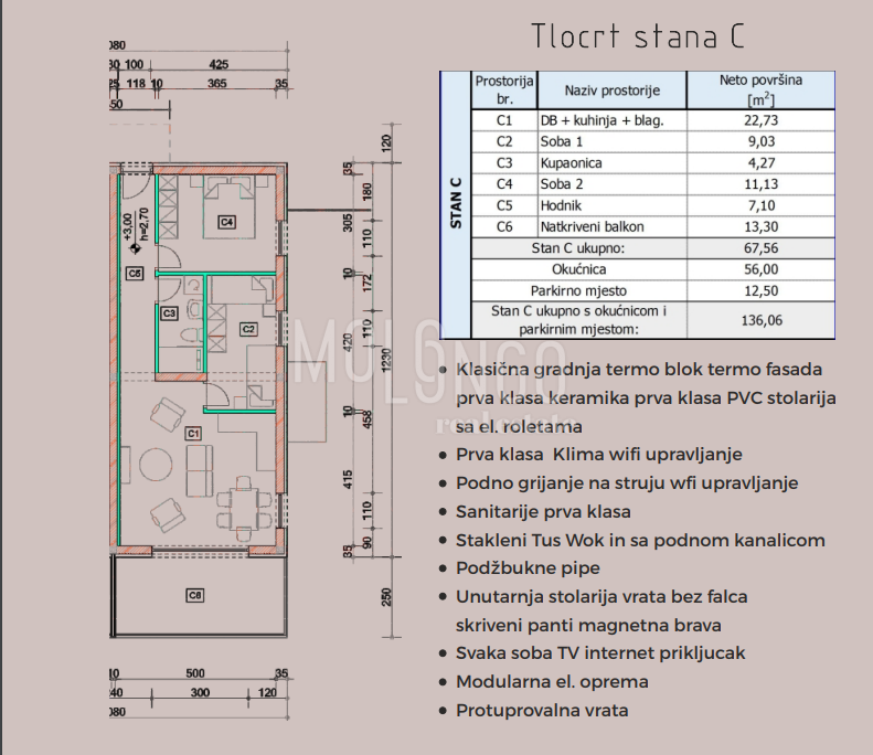 Apartment Zu verkaufen - PRIMORSKO-GORANSKA KRK