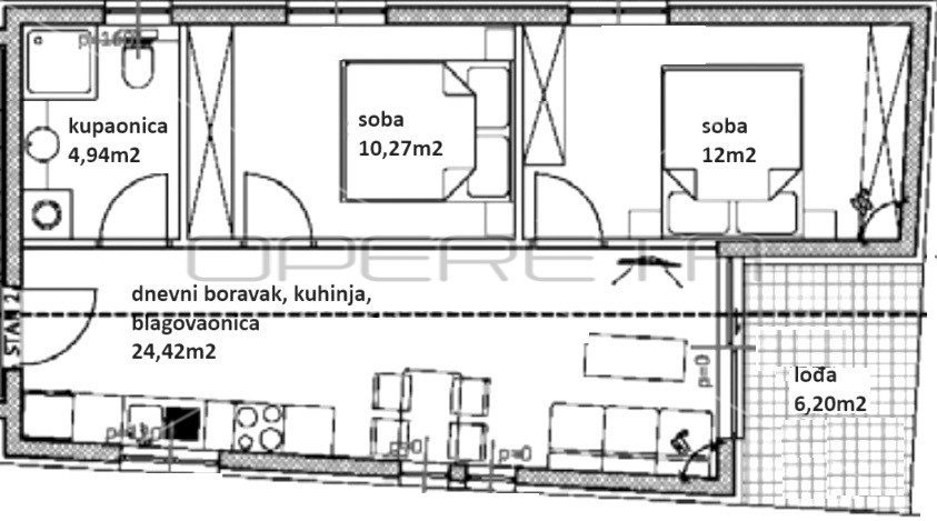 Apartmán Na predaj - ZADARSKA VIR