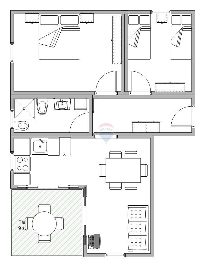 Appartement À vendre - PRIMORSKO-GORANSKA KRK