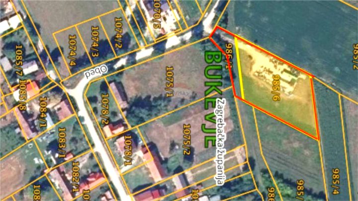 Parcela na predaj 3506 m² – Obed
