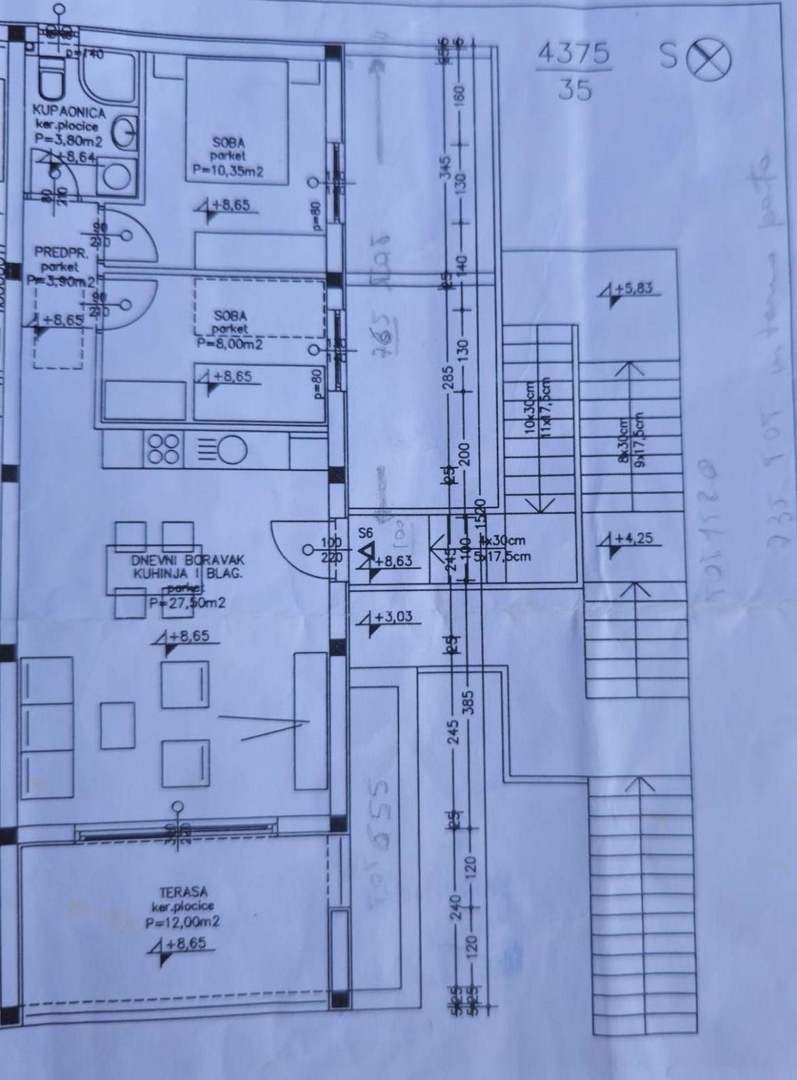 Apartment Zu verkaufen - ZADARSKA PAKOŠTANE