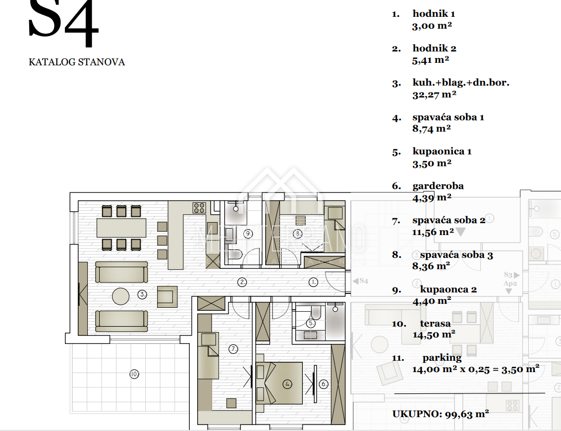 Apartment Zu verkaufen - ŠIBENSKO-KNINSKA VODICE