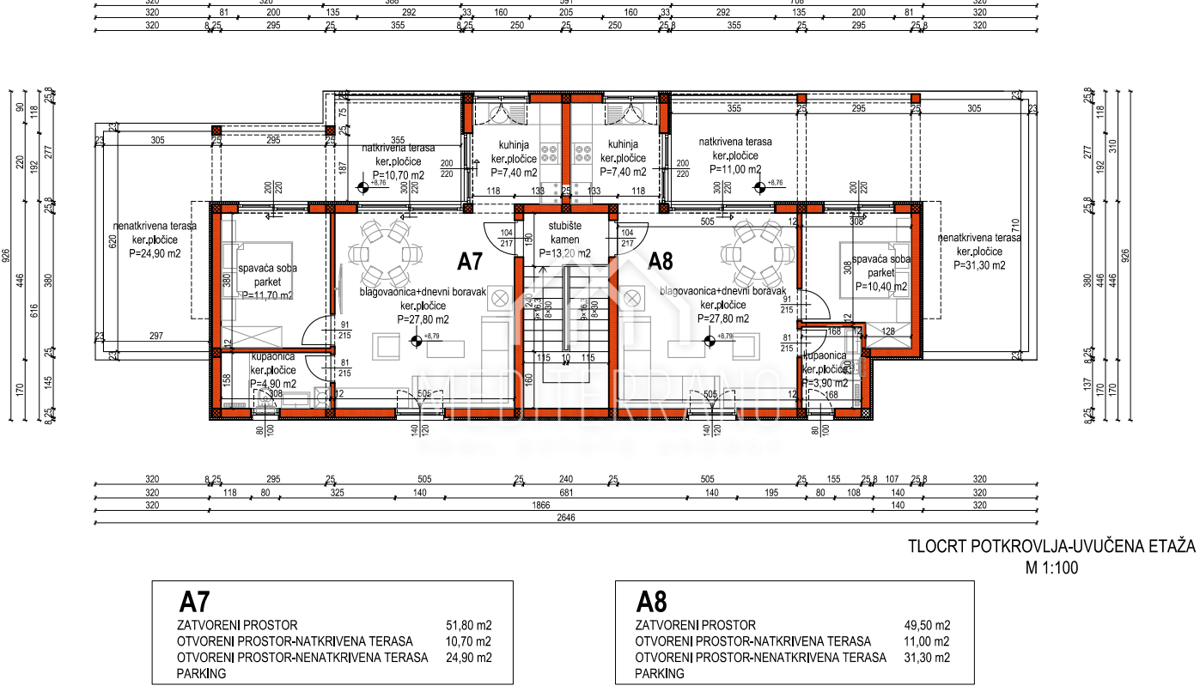 Flat For sale - ŠIBENSKO-KNINSKA PRIMOŠTEN