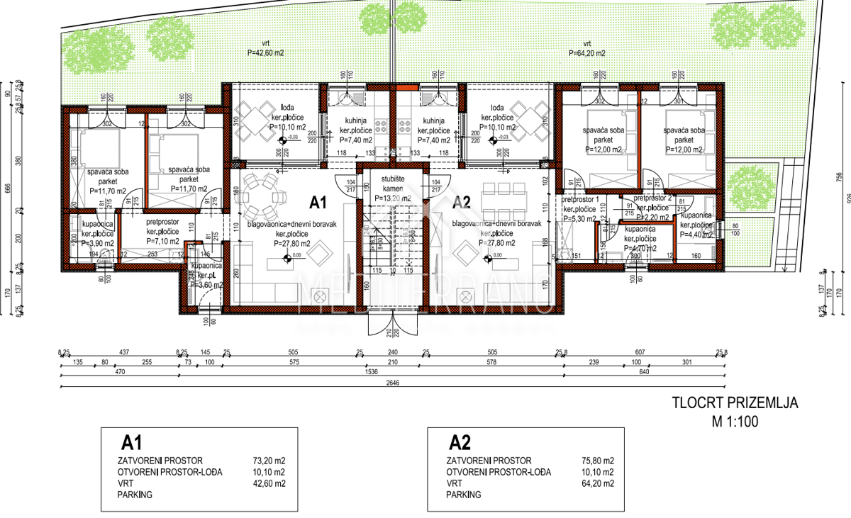 Flat For sale - ŠIBENSKO-KNINSKA PRIMOŠTEN