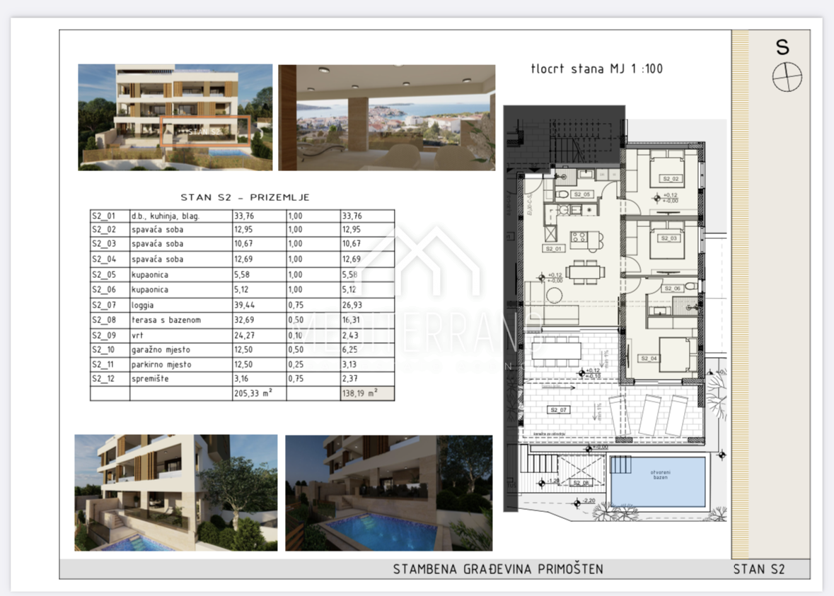 Flat For sale - ŠIBENSKO-KNINSKA Primošten