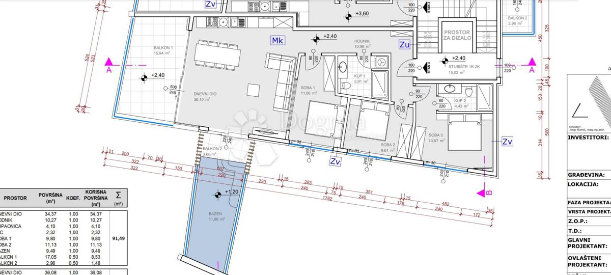 Apartmán Na prodej - ŠIBENSKO-KNINSKA ŠIBENIK