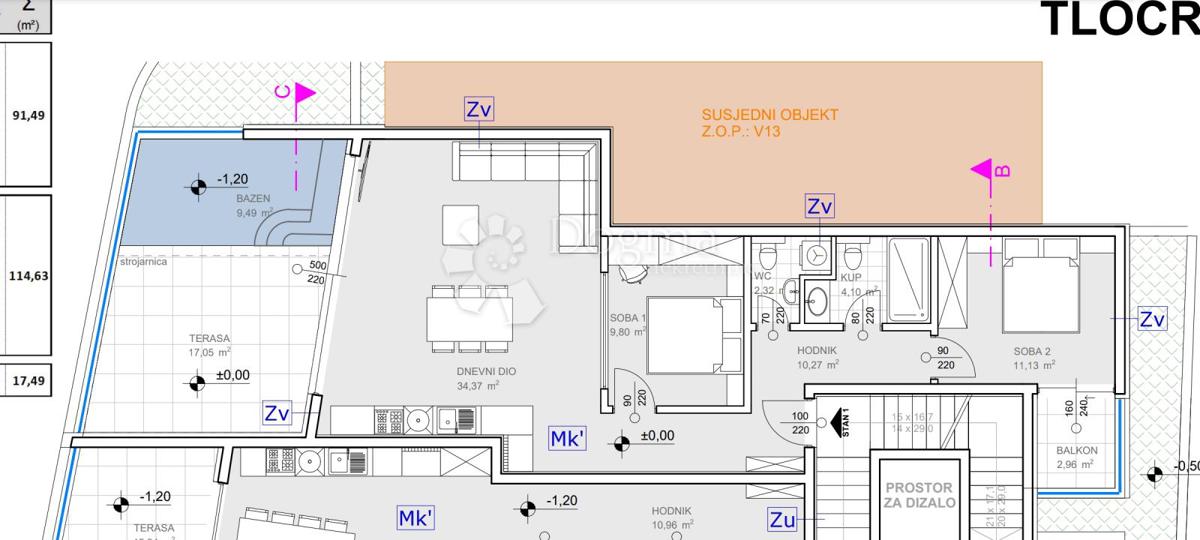 Apartmán Na predaj - ŠIBENSKO-KNINSKA ŠIBENIK