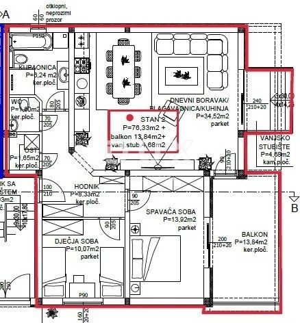 Appartement À vendre - Zadarska Privlaka - foto 4/4