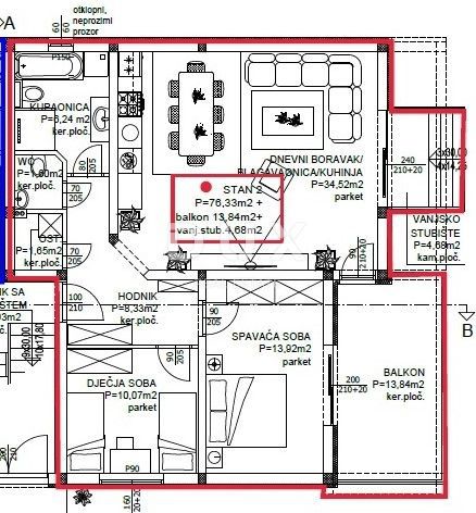 Appartement À vendre - ZADARSKA Privlaka
