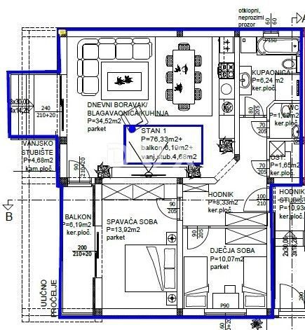 Appartement À vendre - Zadarska Privlaka - foto 4/4