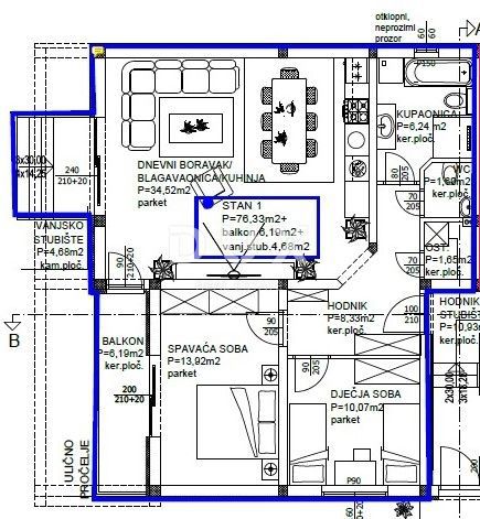 Appartement À vendre - ZADARSKA Privlaka