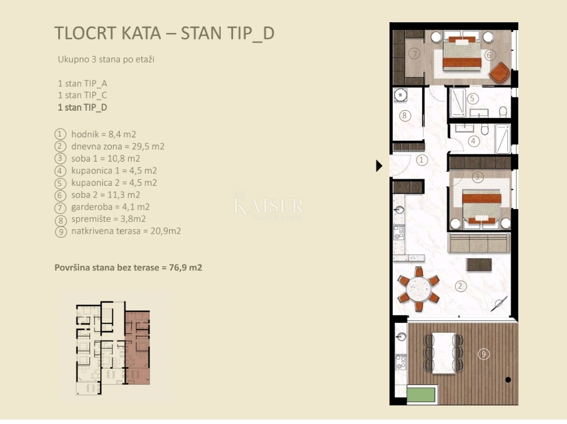 Flat For sale - ISTARSKA NOVIGRAD