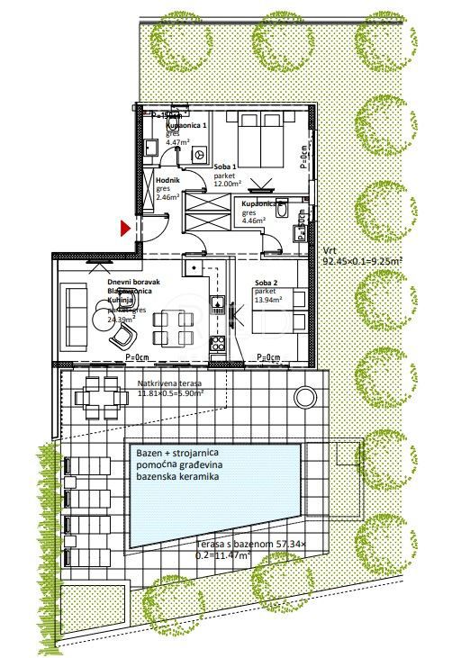 Flat For sale - ZADARSKA SUKOŠAN