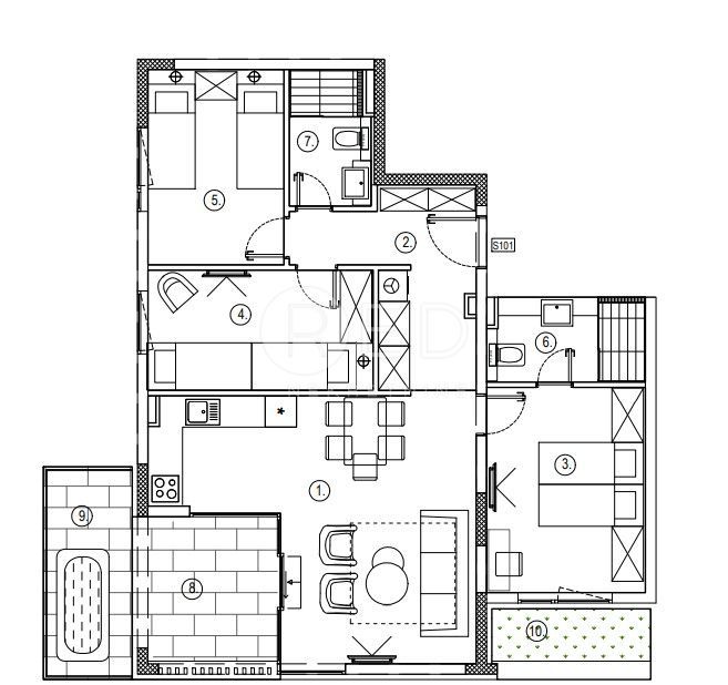 Apartmán Na prodej - ZADARSKA SUKOŠAN