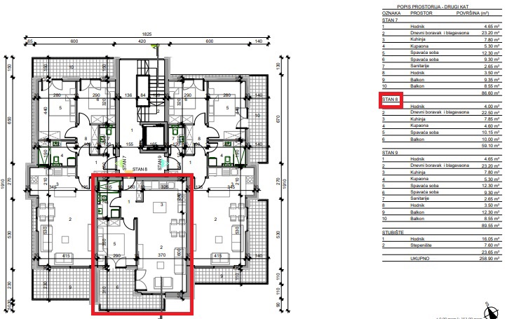 Apartma Na predaj - ISTARSKA BUJE