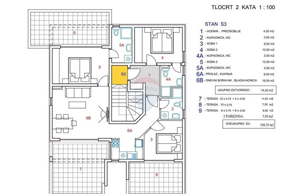 Flat For sale - LIČKO-SENJSKA NOVALJA