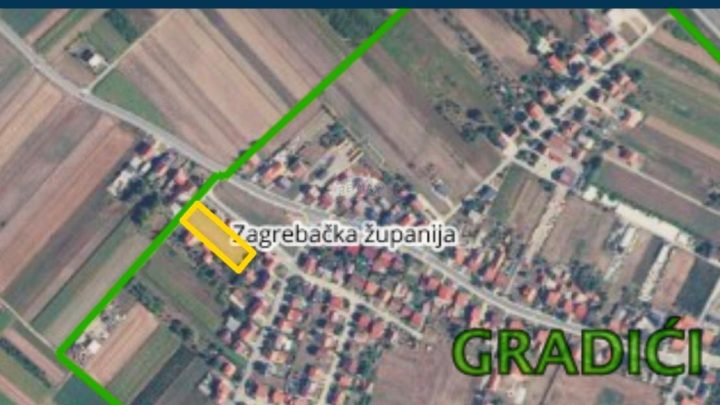 Działka na sprzedaż 2471 m² – Gradići