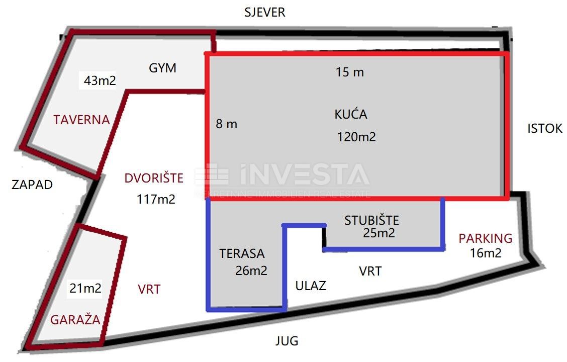 Hiša Na predaj - ISTARSKA LIŽNJAN