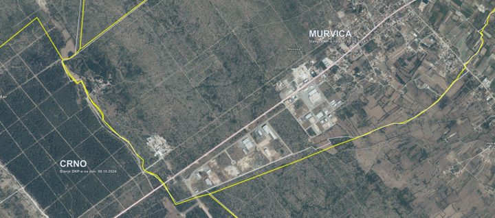 Terrain à louer 3671 m² – Murvica