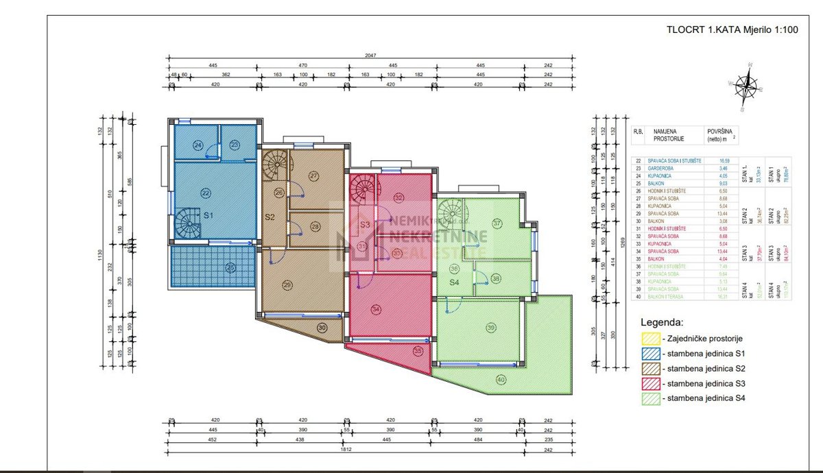 Appartement À vendre - ŠIBENSKO-KNINSKA VODICE